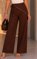 Chocolate Wide-leg Pants